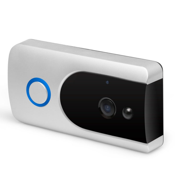 "Smart WiFi Video Doorbell Camera with Night Vision – Wireless IP Door Bell, Visual Intercom & Chime Security System"
