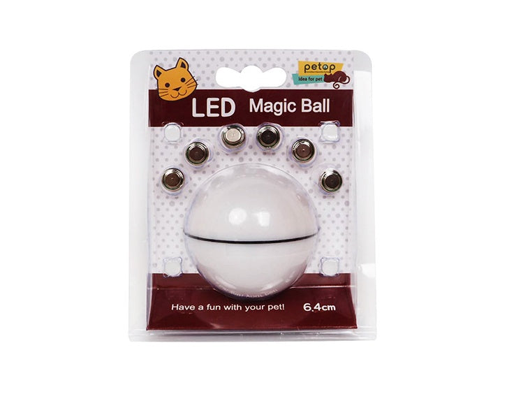 "LED Laser Electronic Rolling Cat Toy Ball – Interactive Funny Pet Toy for Cats"