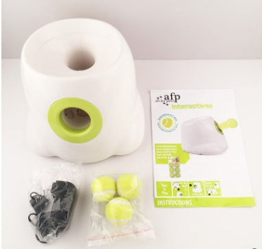 "Automatic Interactive Dog Ball Launcher – Pet Toy for Fetch & Playtime Fun"