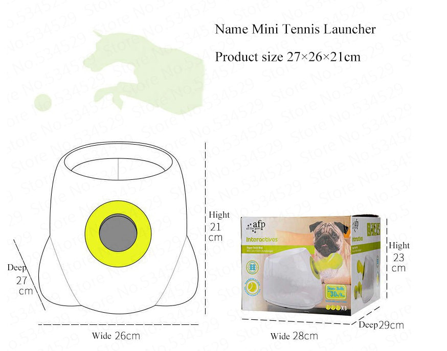 "Automatic Interactive Dog Ball Launcher – Pet Toy for Fetch & Playtime Fun"