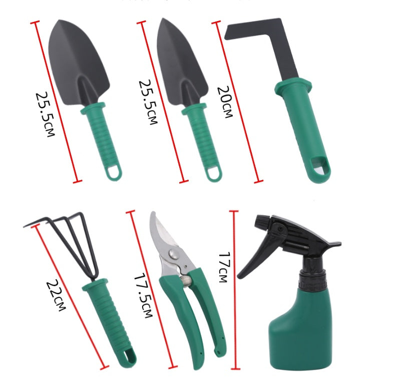 "10-Piece Gardening Tool Set – Complete Hand Tools Kit for Planting, Pruning & Digging"