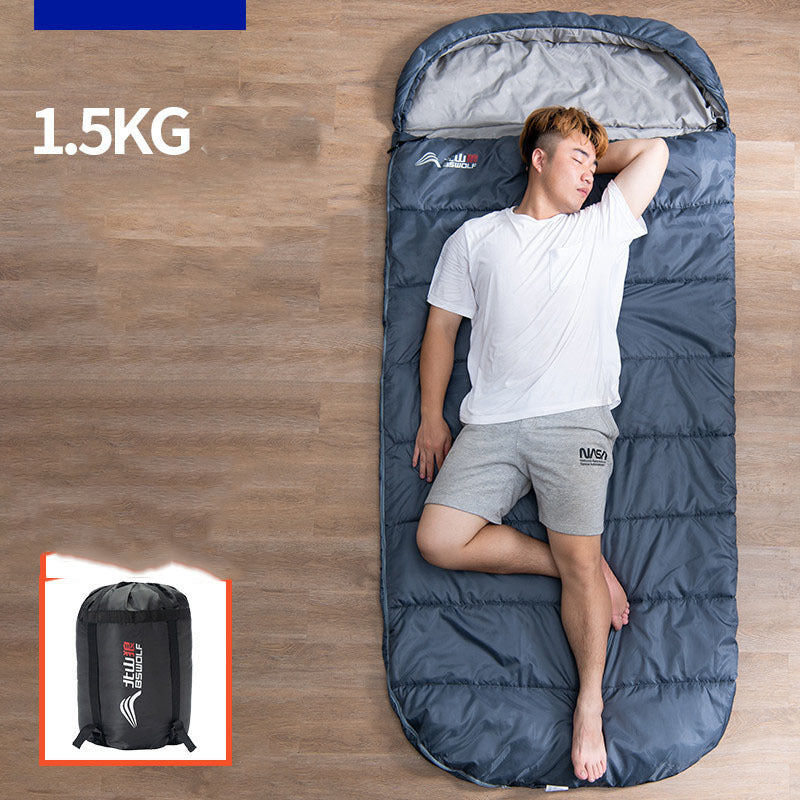 "Portable Warm Sleeping Bag for Adults – Thick Hiking & Camping Travel Sleeping Bag"