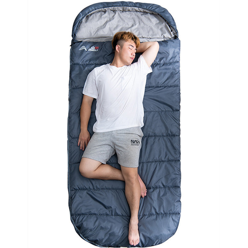 "Portable Warm Sleeping Bag for Adults – Thick Hiking & Camping Travel Sleeping Bag"