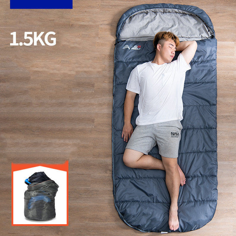 "Portable Warm Sleeping Bag for Adults – Thick Hiking & Camping Travel Sleeping Bag"