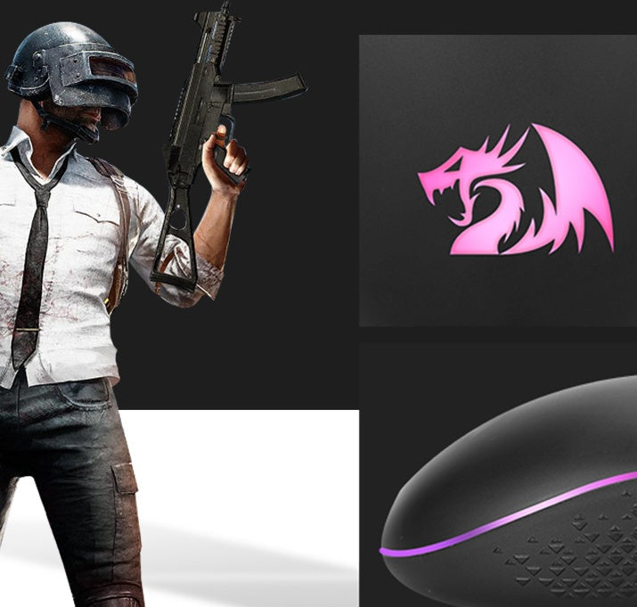 Ergonomic Gaming Mouse – High-Precision Wired/Wireless RGB LED Mouse for Gamers"