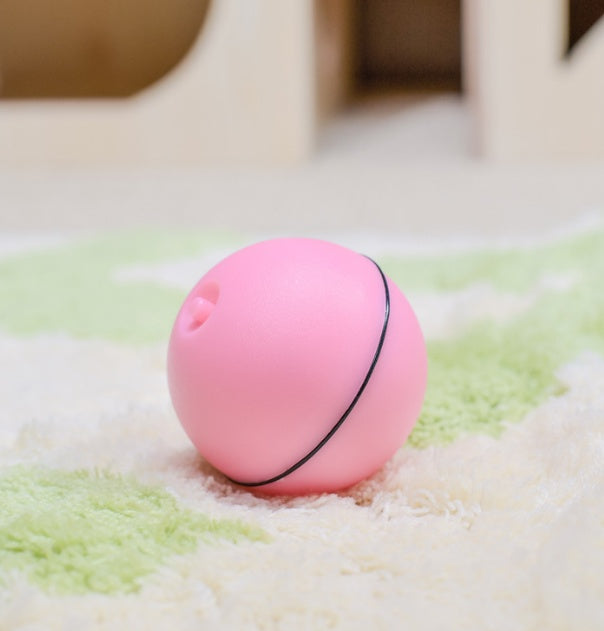 "LED Laser Electronic Rolling Cat Toy Ball – Interactive Funny Pet Toy for Cats"