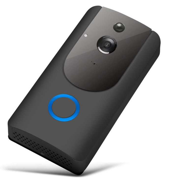 "Smart WiFi Video Doorbell Camera with Night Vision – Wireless IP Door Bell, Visual Intercom & Chime Security System"
