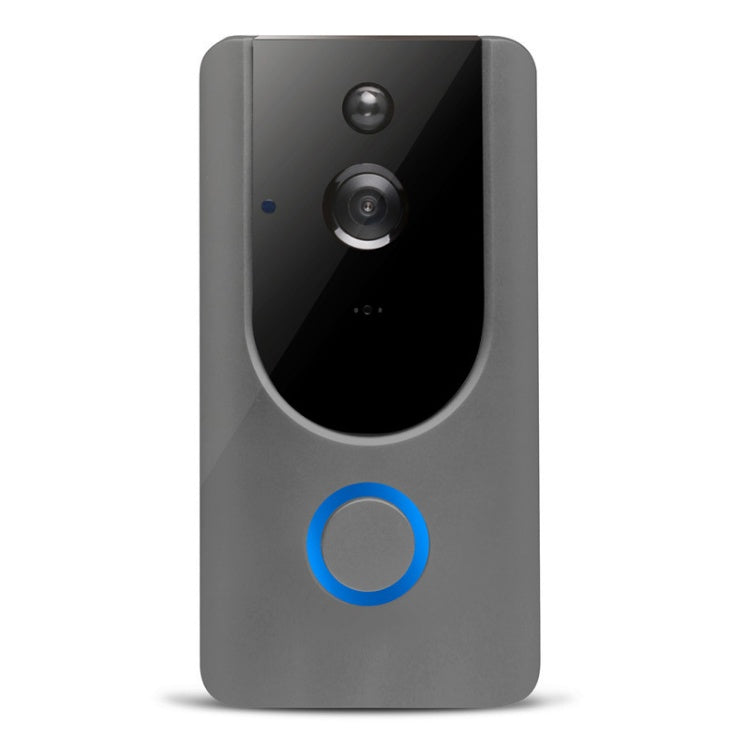 "Smart WiFi Video Doorbell Camera with Night Vision – Wireless IP Door Bell, Visual Intercom & Chime Security System"