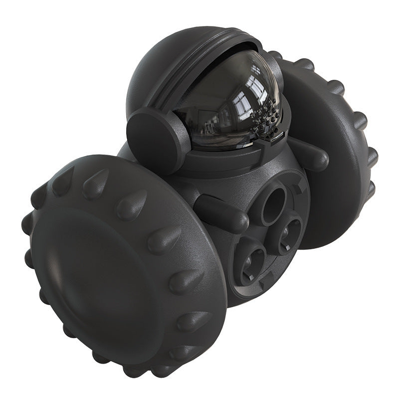 "Interactive Slow-Feed Balance Car Toy – Multifunctional Smart Feeding Toy for Cats & Dogs"