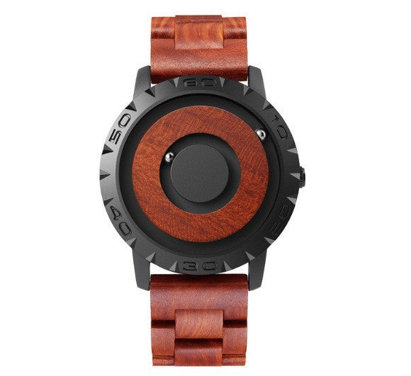 "Personalized Magnetic Ball Log Watch – Custom Creative Design"