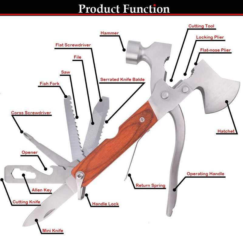 "Multi-Purpose Outdoor Pliers – Durable Handy Tool for Camping, Fishing & Repairs"