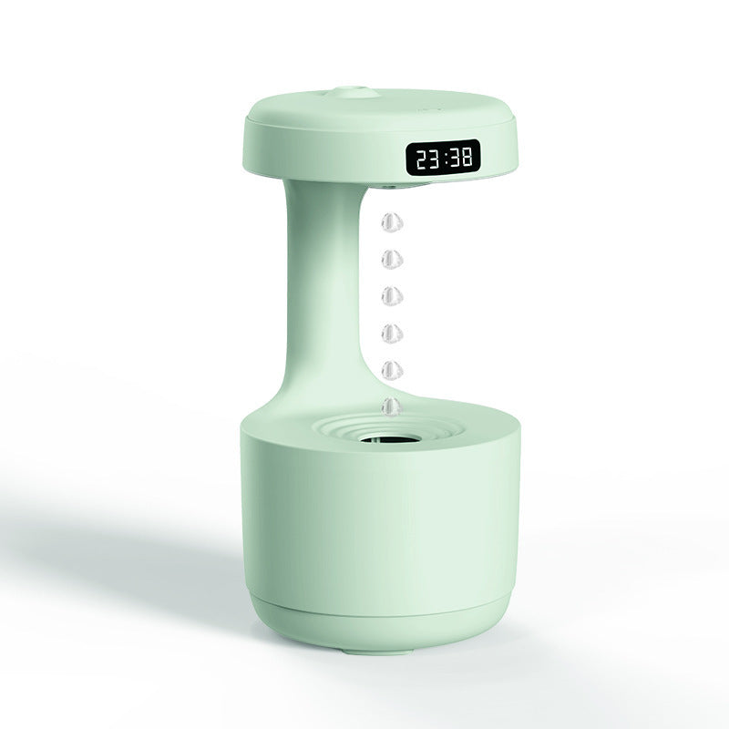 "Anti-Gravity Air Humidifier – Silent Cool Mist Maker with Levitating Water Drops for Relaxation & Fatigue Relief"