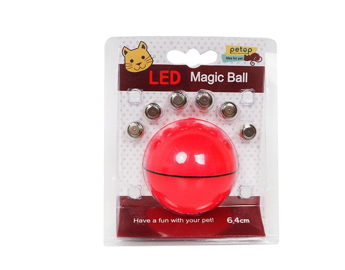 "LED Laser Electronic Rolling Cat Toy Ball – Interactive Funny Pet Toy for Cats"