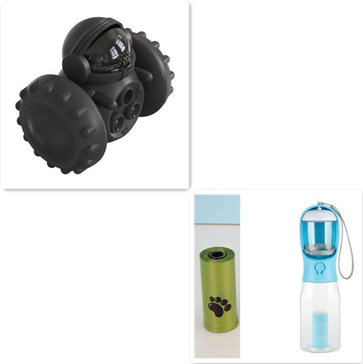 "Interactive Slow-Feed Balance Car Toy – Multifunctional Smart Feeding Toy for Cats & Dogs"
