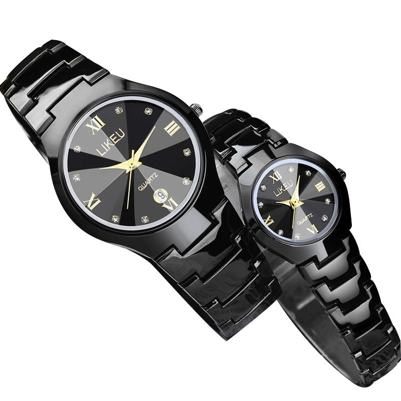 "Simple Temperament Women's Quartz Waterproof Watch"