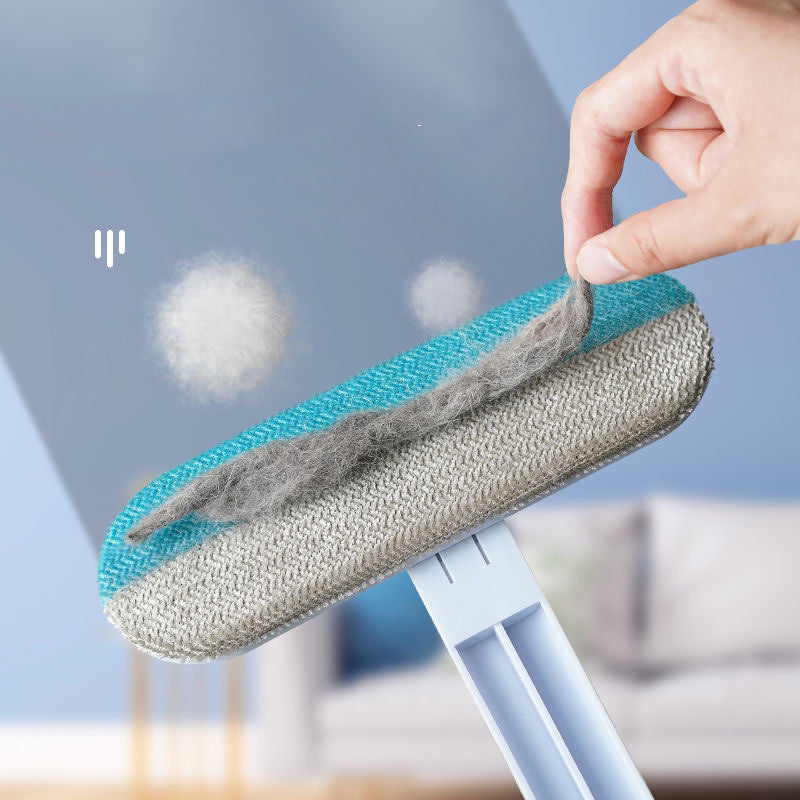 "4-in-1 Pet Hair Removal Brush – Multifunctional Dog & Cat Hair Cleaner and Window Screen Tool"
