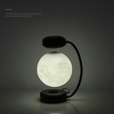"3D LED Moon Night Light – Wireless Magnetic Levitating Rotating Floating Lamp for Home, Office & Bookshop Decor"