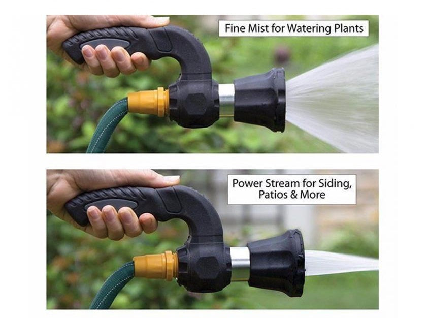 "Mighty Power Hose Blaster Nozzle – High-Pressure Lawn, Garden & Car Washing Sprayer"