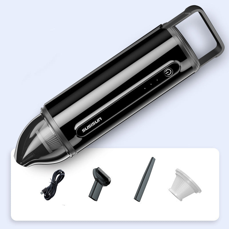 "Wireless Rechargeable Car Vacuum Cleaner – Powerful Mini Portable High-Power Auto Vacuum"