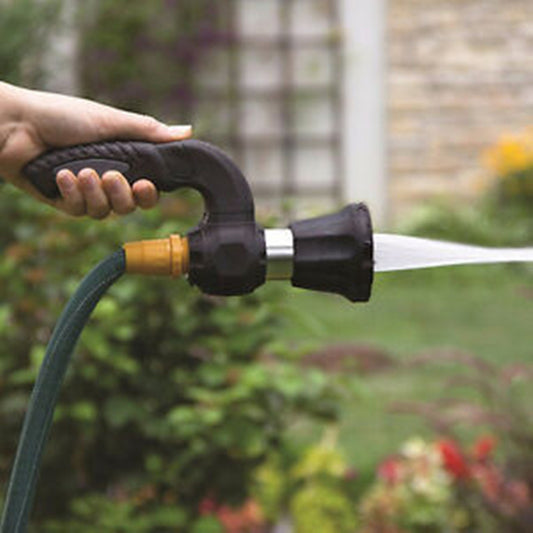 "Mighty Power Hose Blaster Nozzle – High-Pressure Lawn, Garden & Car Washing Sprayer"