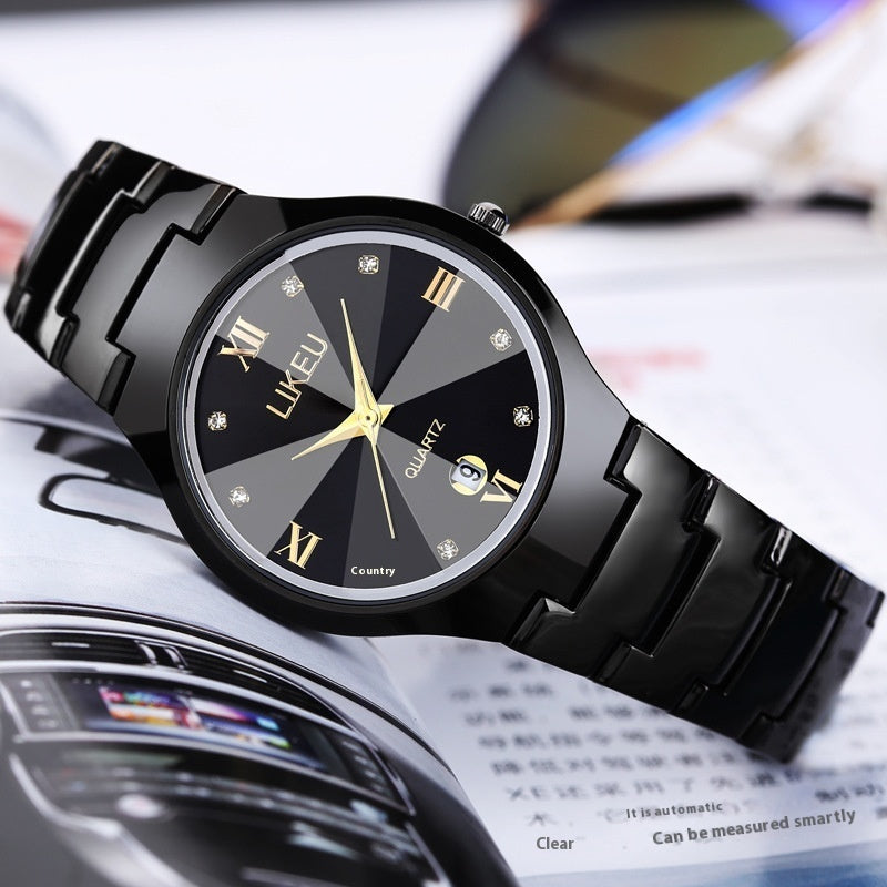 "Simple Temperament Women's Quartz Waterproof Watch"