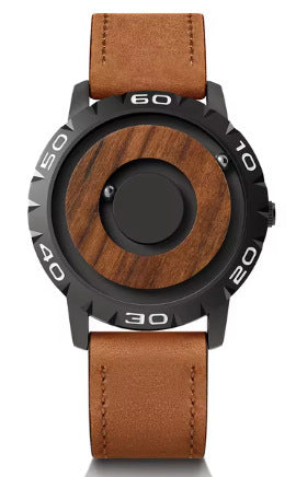 "Personalized Magnetic Ball Log Watch – Custom Creative Design"