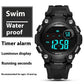 "Waterproof Anti-Fall Multifunctional Sports Electronic Watch for Students"