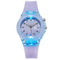 "Silicone Cartoon Children's Luminous Watch with Fruit Pattern"