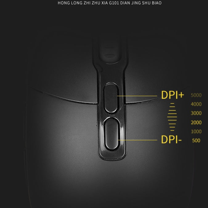 Ergonomic Gaming Mouse – High-Precision Wired/Wireless RGB LED Mouse for Gamers"