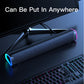 "4D Stereo Sound Bluetooth Speaker Bar with Subwoofer – Compatible with Apple MacBook, Laptop, PC, and Music Players"