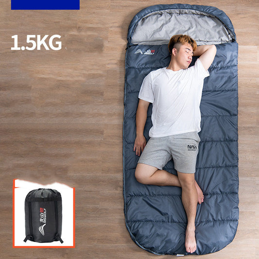 "Portable Warm Sleeping Bag for Adults – Thick Hiking & Camping Travel Sleeping Bag"