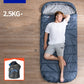 "Portable Warm Sleeping Bag for Adults – Thick Hiking & Camping Travel Sleeping Bag"