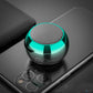 "M3 Colorful Wireless 3D Bluetooth Speaker – Mini Electroplated Round Steel Cannon with Subwoofer & U Disk Support"