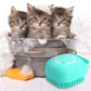 "Pet Dog Shampoo Massager Brush – Soft Silicone Grooming & Bathing Comb for Cats & Dogs"