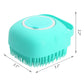"Pet Dog Shampoo Massager Brush – Soft Silicone Grooming & Bathing Comb for Cats & Dogs"