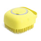 "Pet Dog Shampoo Massager Brush – Soft Silicone Grooming & Bathing Comb for Cats & Dogs"