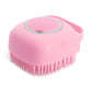 "Pet Dog Shampoo Massager Brush – Soft Silicone Grooming & Bathing Comb for Cats & Dogs"