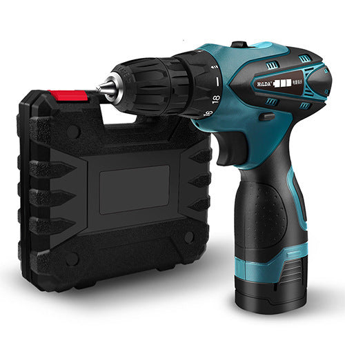 "Multifunctional Lithium Electric Drill – Cordless Household Power Tool for DIY & Repairs"
