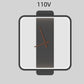 "Nordic Wall Lamp with Clock – Modern Bedroom & Bedside Lighting Fixture"