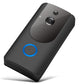 "Smart WiFi Video Doorbell Camera with Night Vision – Wireless IP Door Bell, Visual Intercom & Chime Security System"