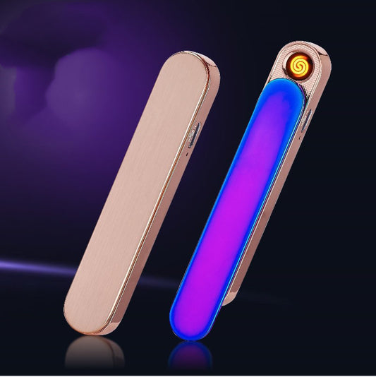 "Electronic Cigarette Lighter – Rechargeable USB Windproof Lighter for Vaping & Outdoor Use"