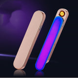 "Electronic Cigarette Lighter – Rechargeable USB Windproof Lighter for Vaping & Outdoor Use"
