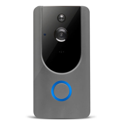 "Smart WiFi Video Doorbell Camera with Night Vision – Wireless IP Door Bell, Visual Intercom & Chime Security System"