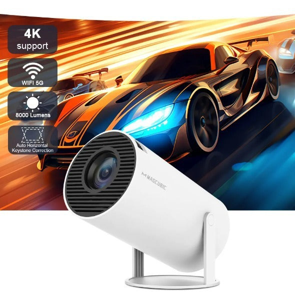 "HY300 Barrel Machine Smart AnzhuoHD Projector Screen – Home Recommended Projection System"