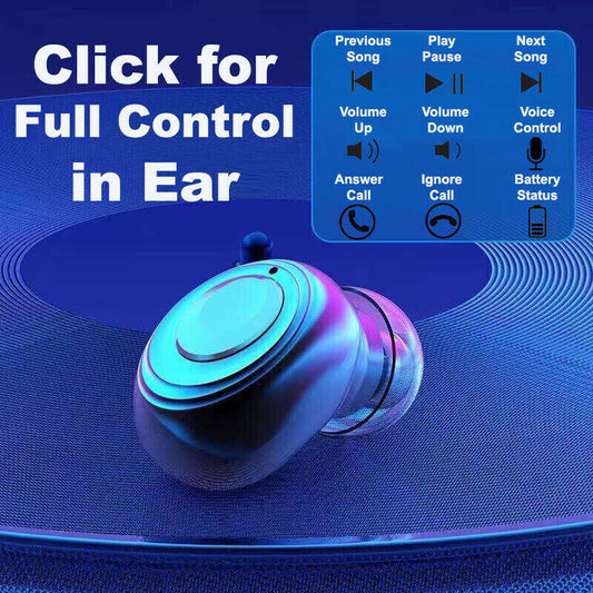 "TWS Wireless Bluetooth 5.1 Sports Earphones – Waterproof True Wireless Stereo Earbuds"