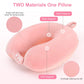 "U-Shaped Travel Neck Pillow – Memory Foam Comfortable Support for Airplane, Car & Office"