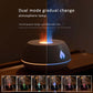 "Flame Humidifier & Aromatherapy Diffuser – 7-Color LED Light, 130ML USB Essential Oil Diffuser for Home & Room Fragrance"