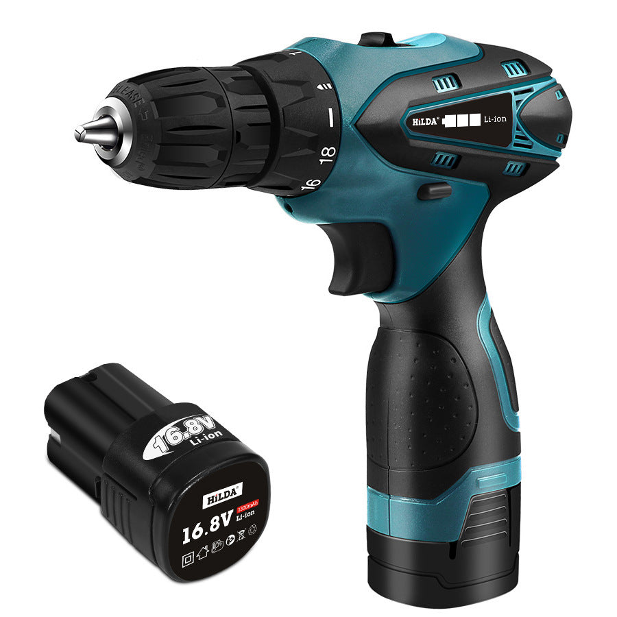 "Multifunctional Lithium Electric Drill – Cordless Household Power Tool for DIY & Repairs"