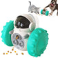 "Interactive Slow-Feed Balance Car Toy – Multifunctional Smart Feeding Toy for Cats & Dogs"