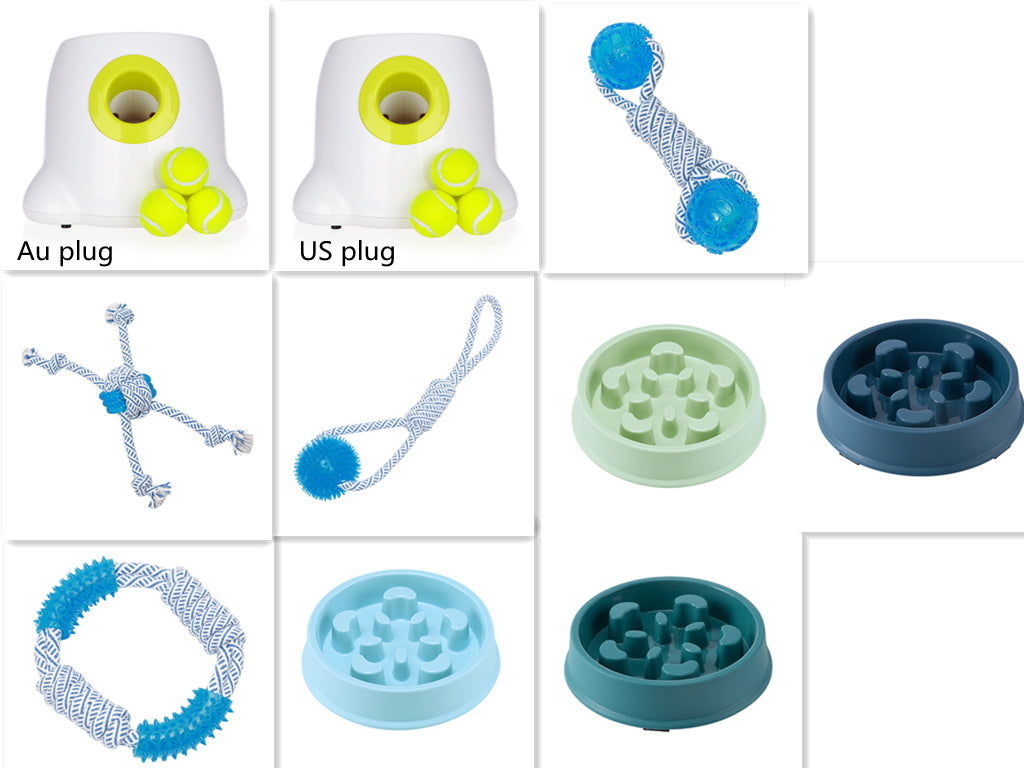 "Automatic Interactive Dog Ball Launcher – Pet Toy for Fetch & Playtime Fun"